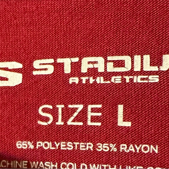 Stadium Athletics Red and White Oklahoma Sooners Kids Tee - Picture 3 of 4